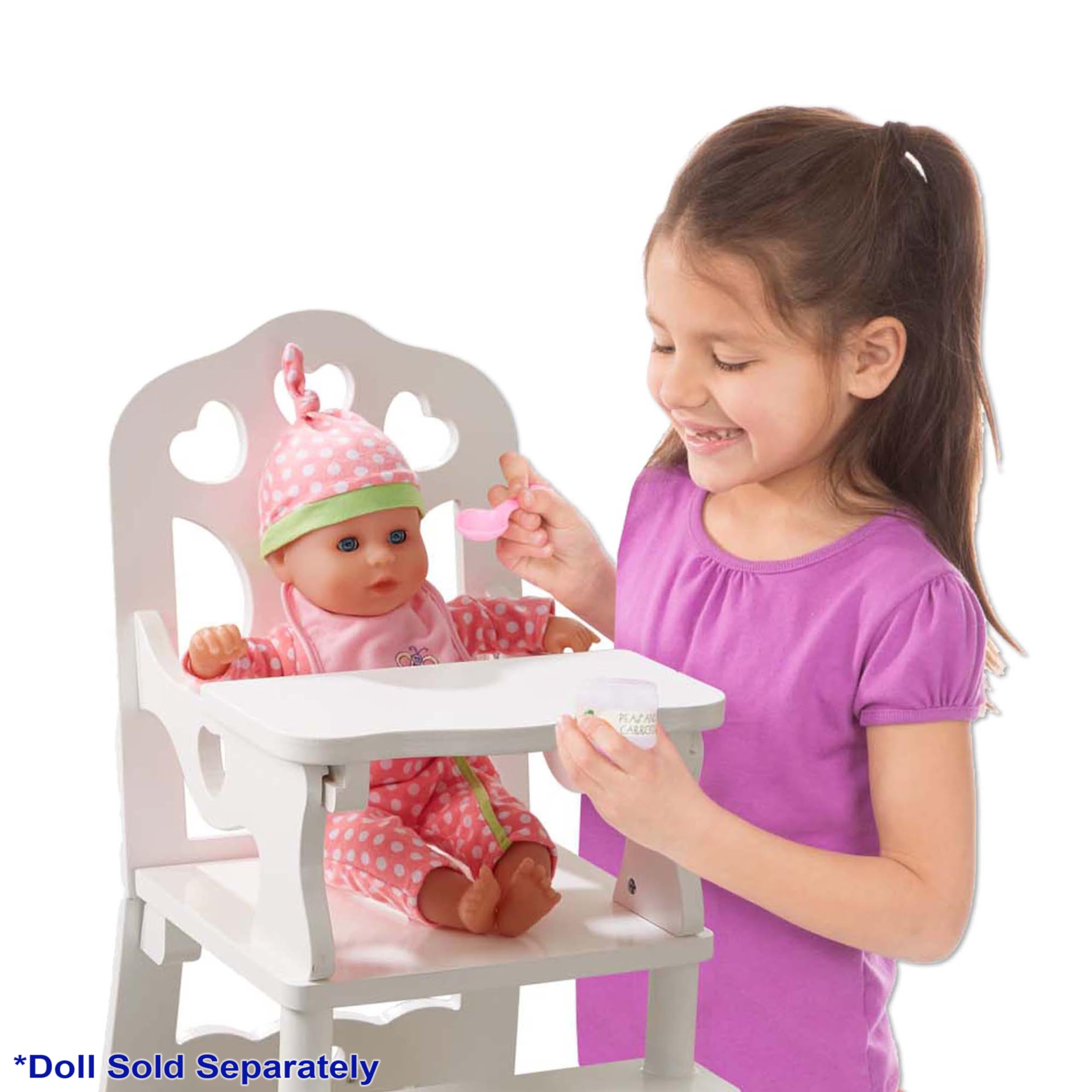 Foto 4 pulgar | Trona Para Muñecas Melissa & Doug Wooden Pretend Play, 20 Pulgadas - Venta Internacional.