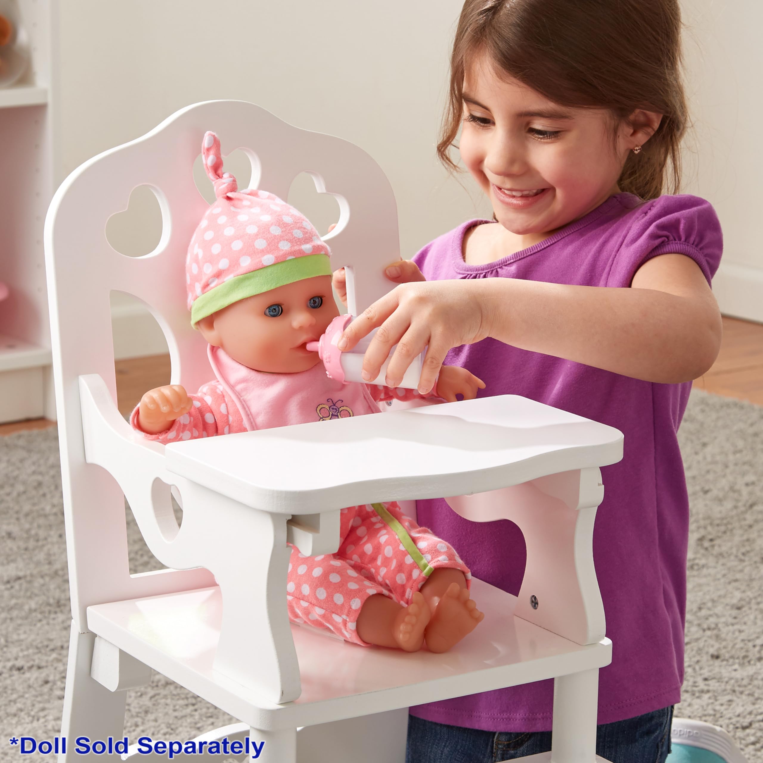 Foto 6 pulgar | Trona Para Muñecas Melissa & Doug Wooden Pretend Play, 20 Pulgadas - Venta Internacional.