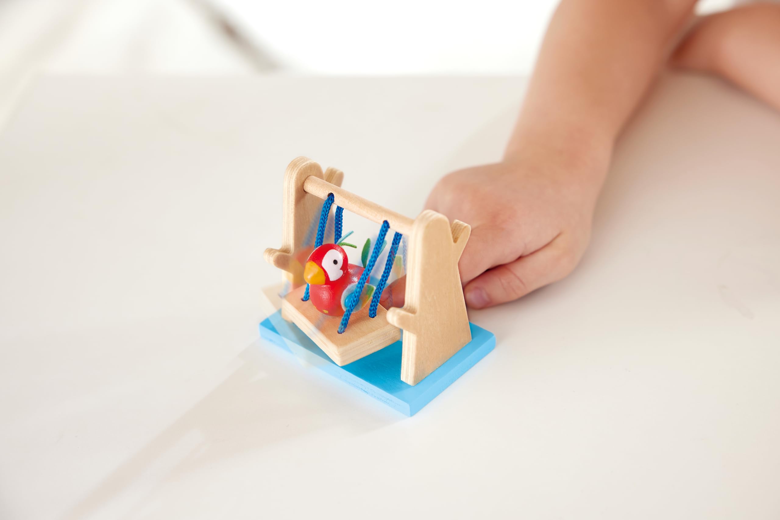 Foto 5 pulgar | Dollhouse Animal Set Hape Family Pets, Loro De Madera, Hámster, Perro Y Gato - Venta Internacional.