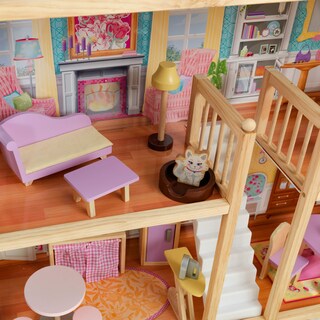 Foto 7 | Dollhouse Kidkraft Grand View Mansion Con Ascensor Desde Hace Más De 3 Años - Venta Internacional.