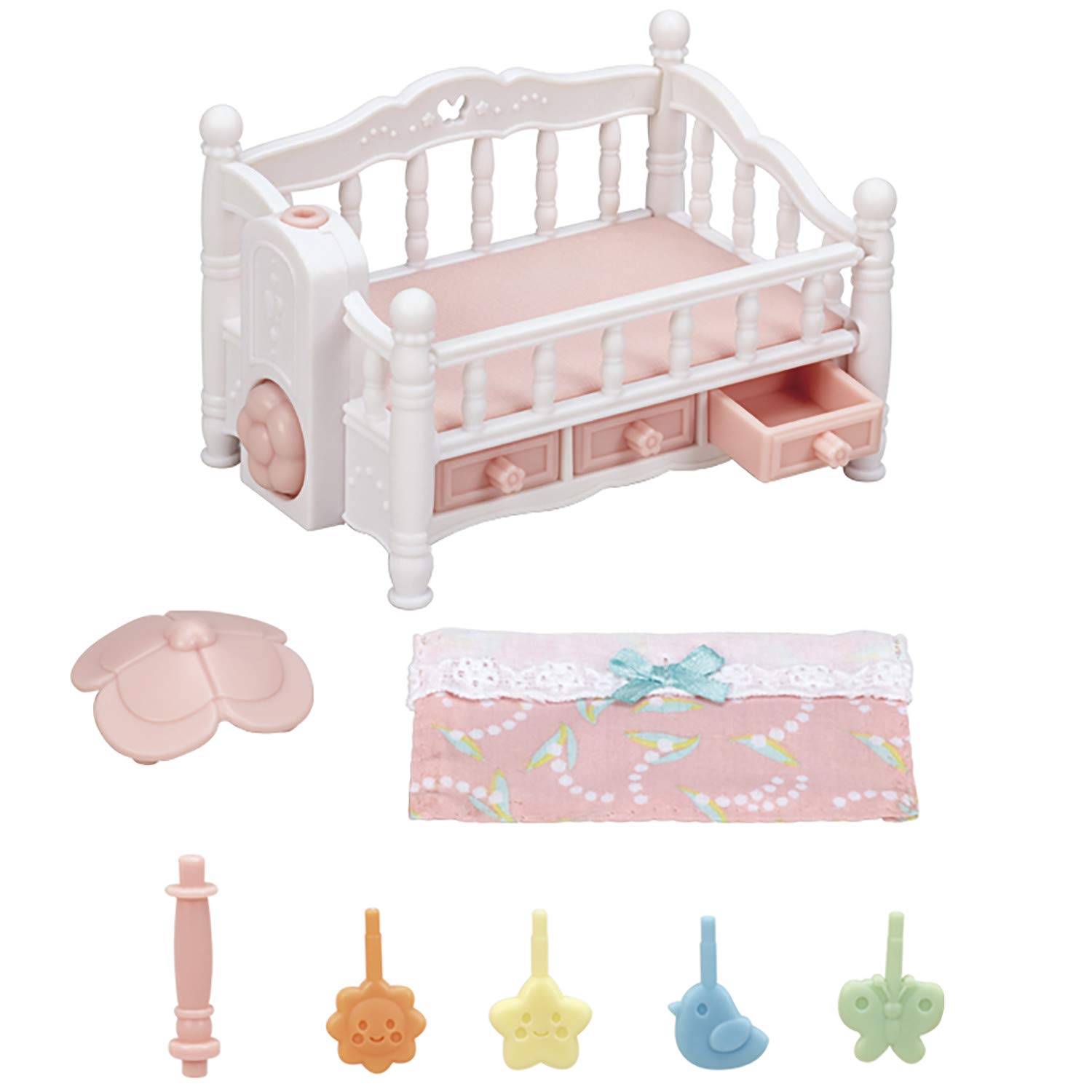 Foto 3 pulgar | Juego De Muebles Para Casa De Muñecas Crib Calico Critters Interactive - Venta Internacional.
