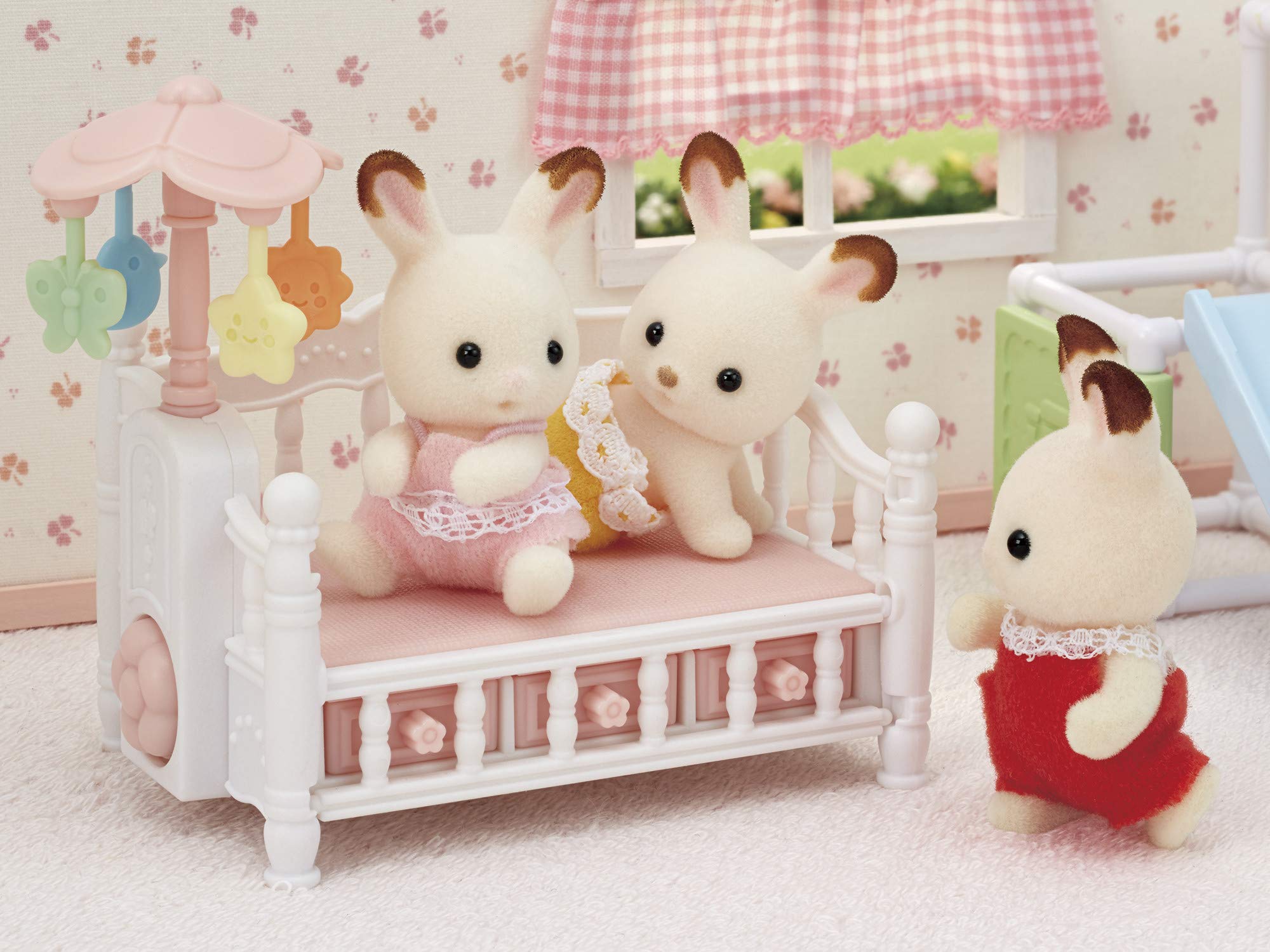 Foto 6 pulgar | Juego De Muebles Para Casa De Muñecas Crib Calico Critters Interactive - Venta Internacional.