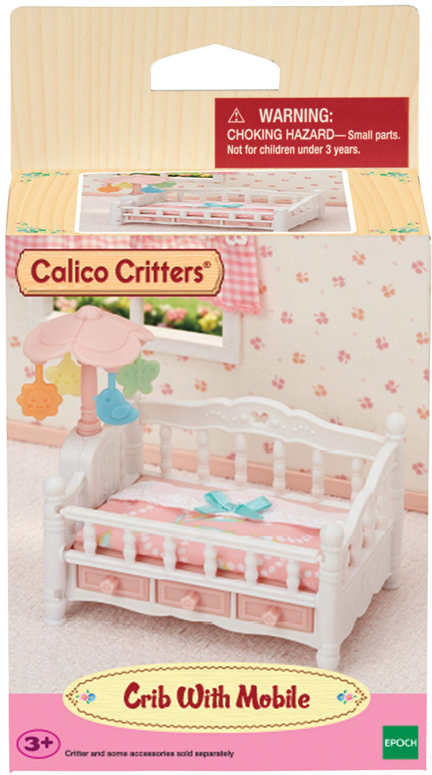Foto 8 pulgar | Juego De Muebles Para Casa De Muñecas Crib Calico Critters Interactive - Venta Internacional.