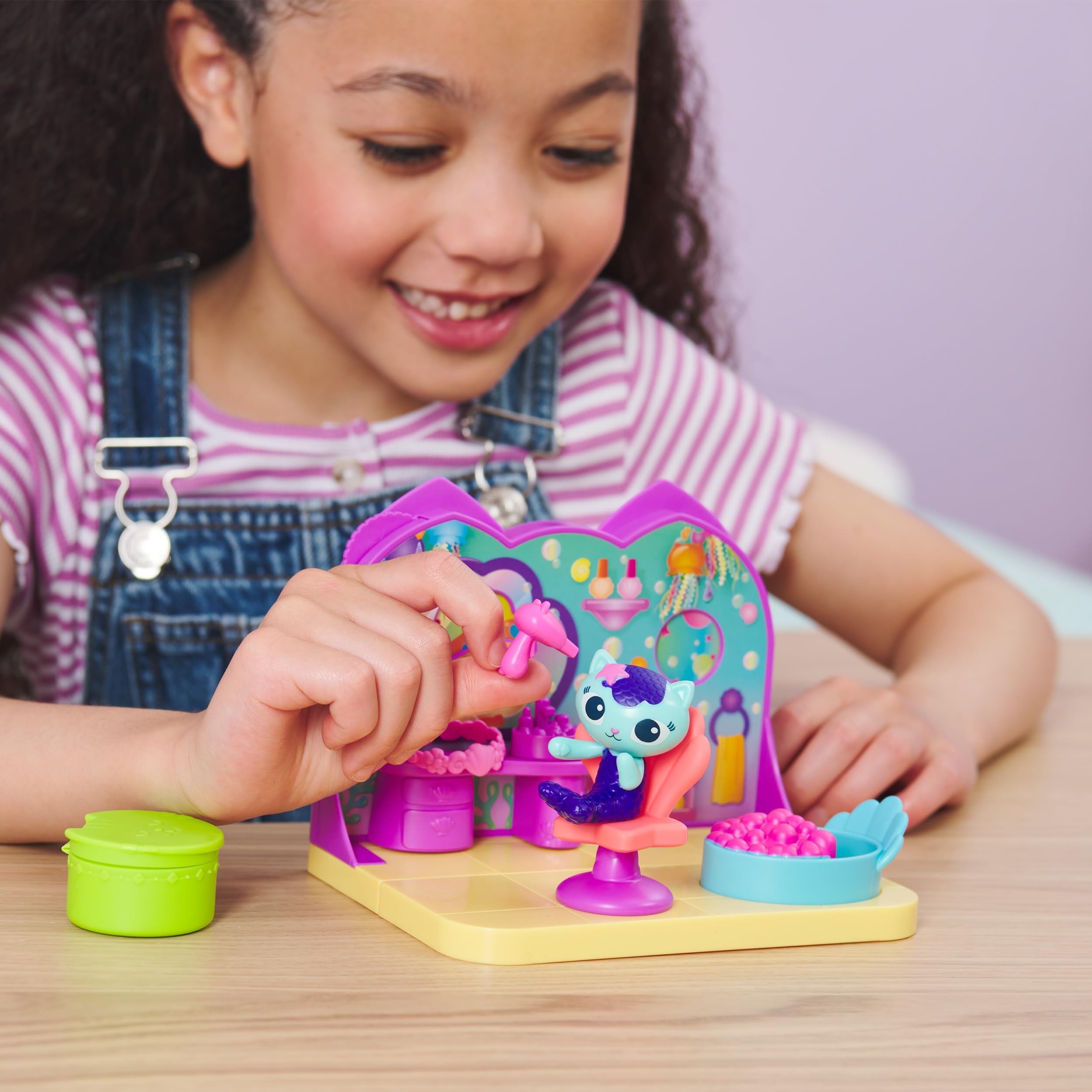 Foto 5 pulgar | Playset Gabby's Dollhouse Mercat's Spa Room Con Figura De Más De 3 Años - Venta Internacional.