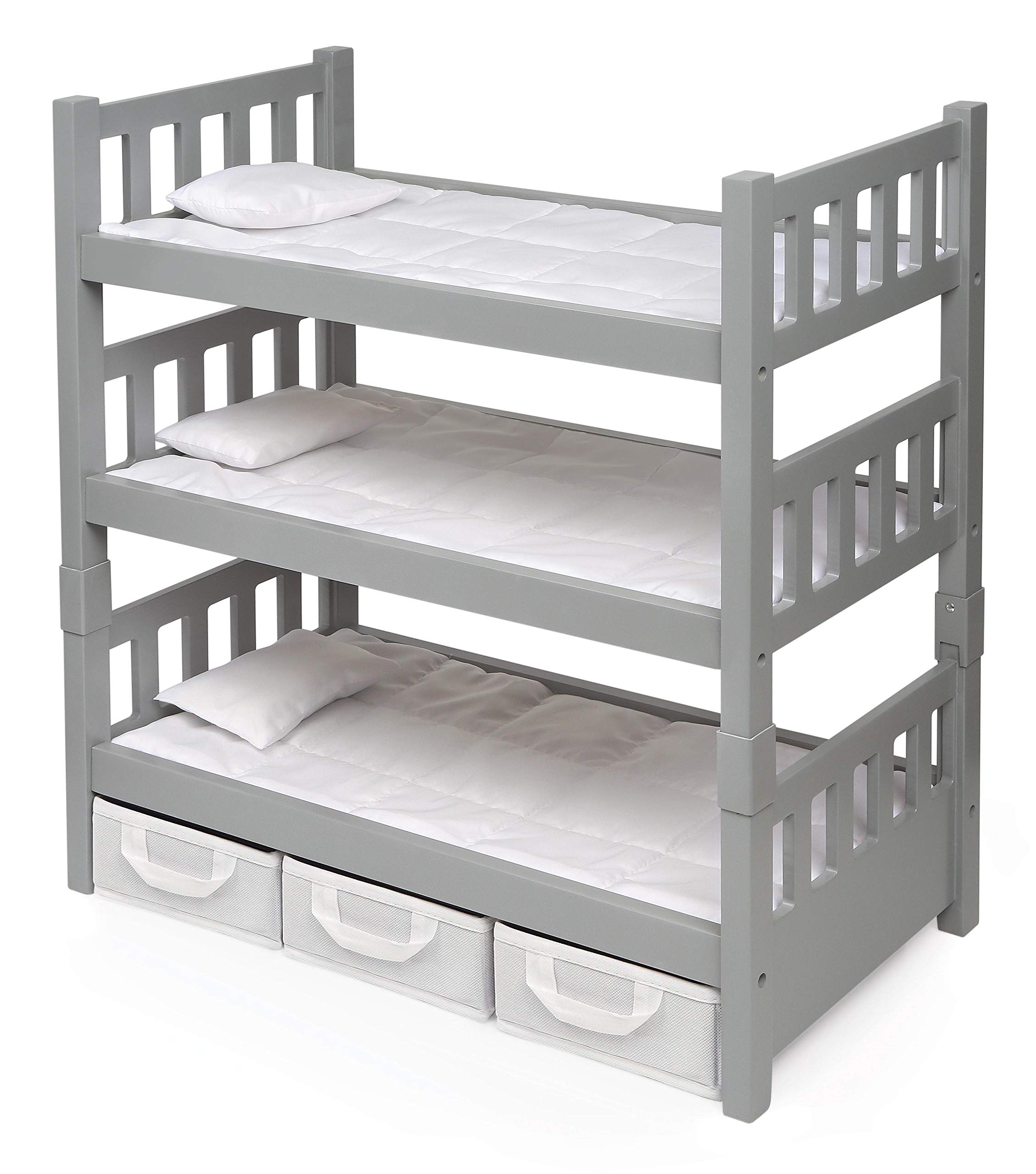 Foto 1 | Litera De Juguete Con Forma De Tejón, 1-2-3, Convertible Con Almacenamiento, Color Gris - Venta Internacional.