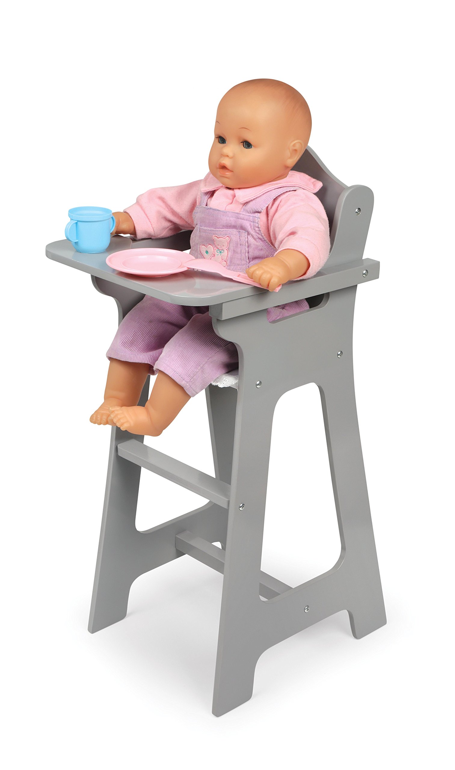 Foto 5 pulgar | Trona Toy Doll, Cesta Con Forma De Tejón, Asiento De Alimentación, Gris - Venta Internacional.