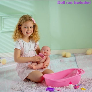 Foto 5 | Set De Baño Para Muñecas Jc Toys Para Recién Nacidos, Realista, Con Accesorios - Venta Internacional.
