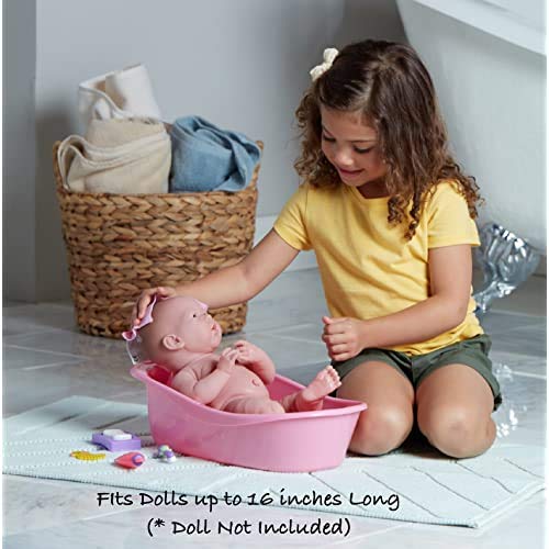 Foto 7 pulgar | Set De Baño Para Muñecas Jc Toys Para Recién Nacidos, Realista, Con Accesorios - Venta Internacional.