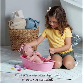 Foto 6 | Set De Baño Para Muñecas Jc Toys Para Recién Nacidos, Realista, Con Accesorios - Venta Internacional.