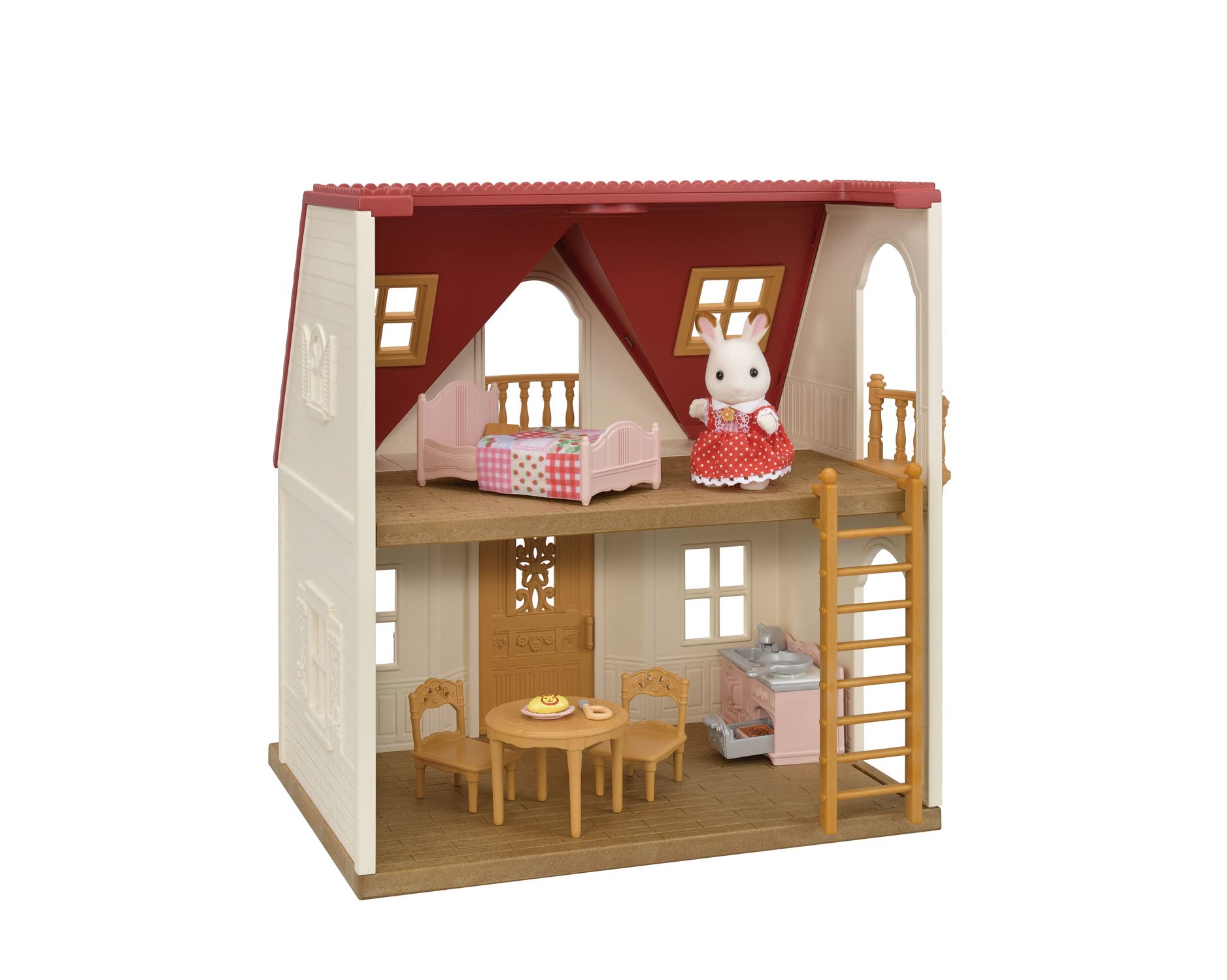 Foto 2 pulgar | Dollhouse Playset Calico Critters Red Roof Cozy Cottage - Venta Internacional.