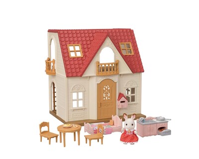 Foto 2 | Dollhouse Playset Calico Critters Red Roof Cozy Cottage - Venta Internacional.
