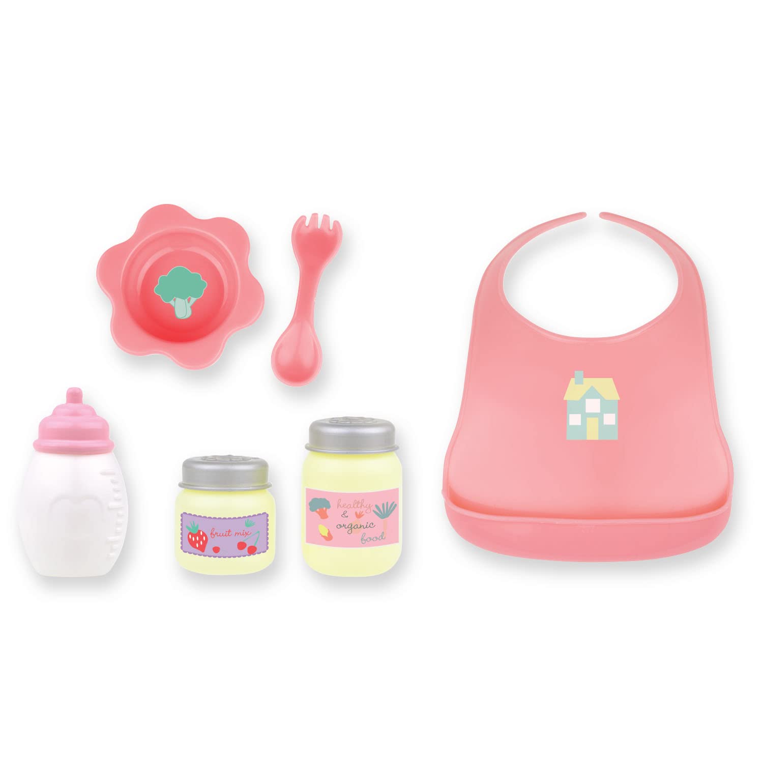 Foto 4 pulgar | ¡silla Alta Baby Doll Jc Toys Para Mantener La Hora De Jugar! Rosado - Venta Internacional.