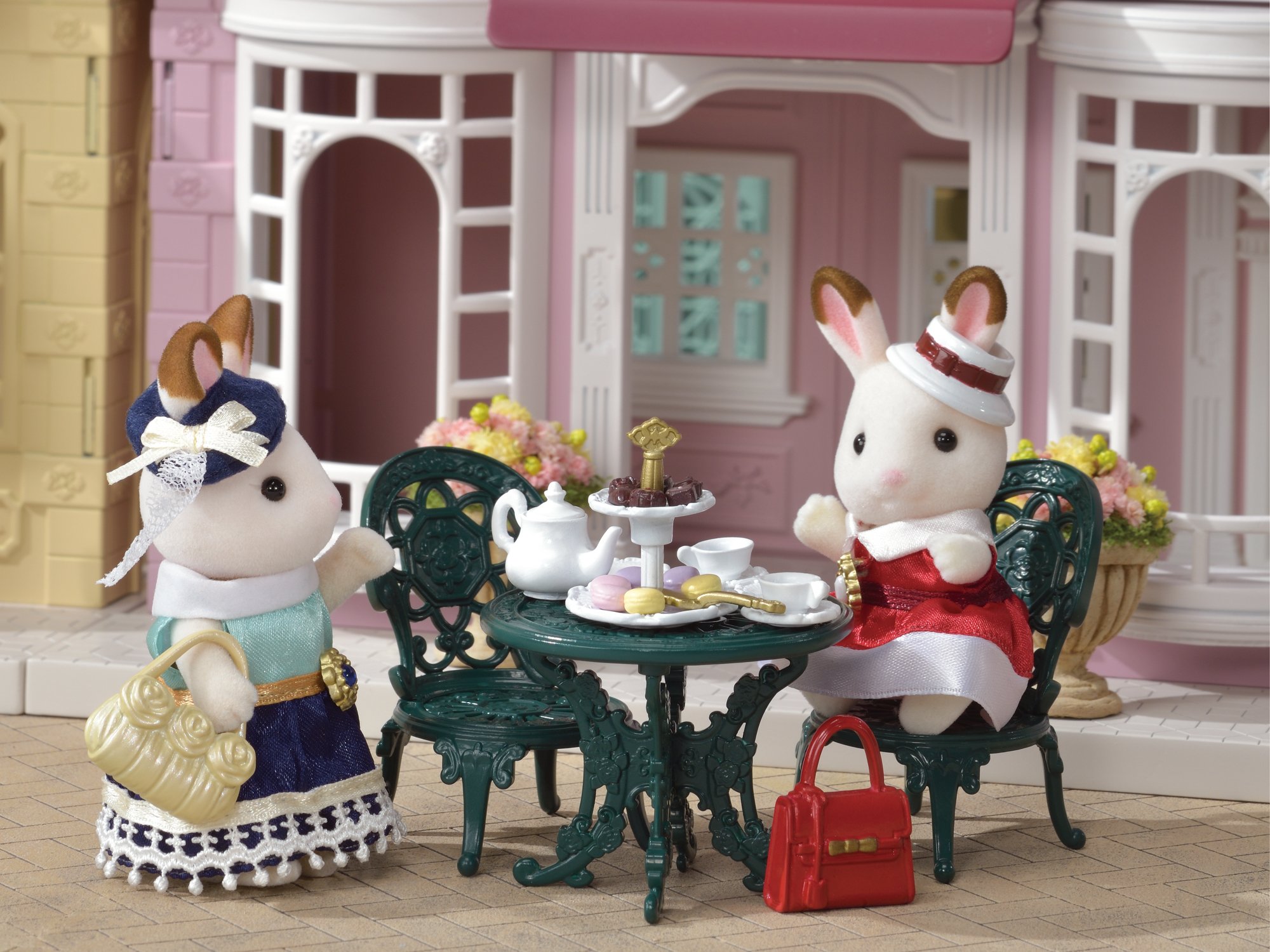 Foto 5 pulgar | Set De Té Y Golosinas Calico Critters Town Series Con Muebles - Venta Internacional.