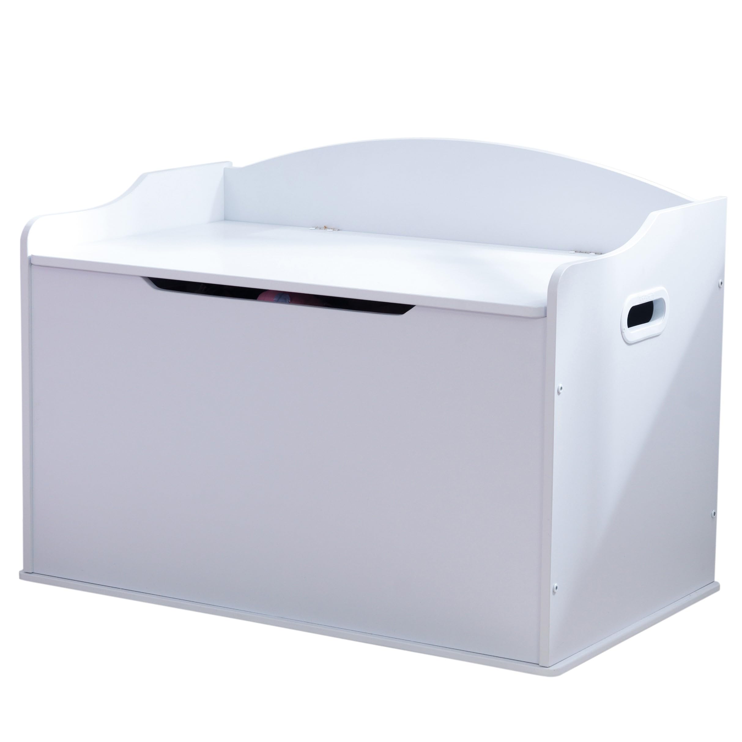 Caja/banco Para Juguetes Kidkraft Austin Wooden White Age 3+ Con Tapa - Venta Internacional.