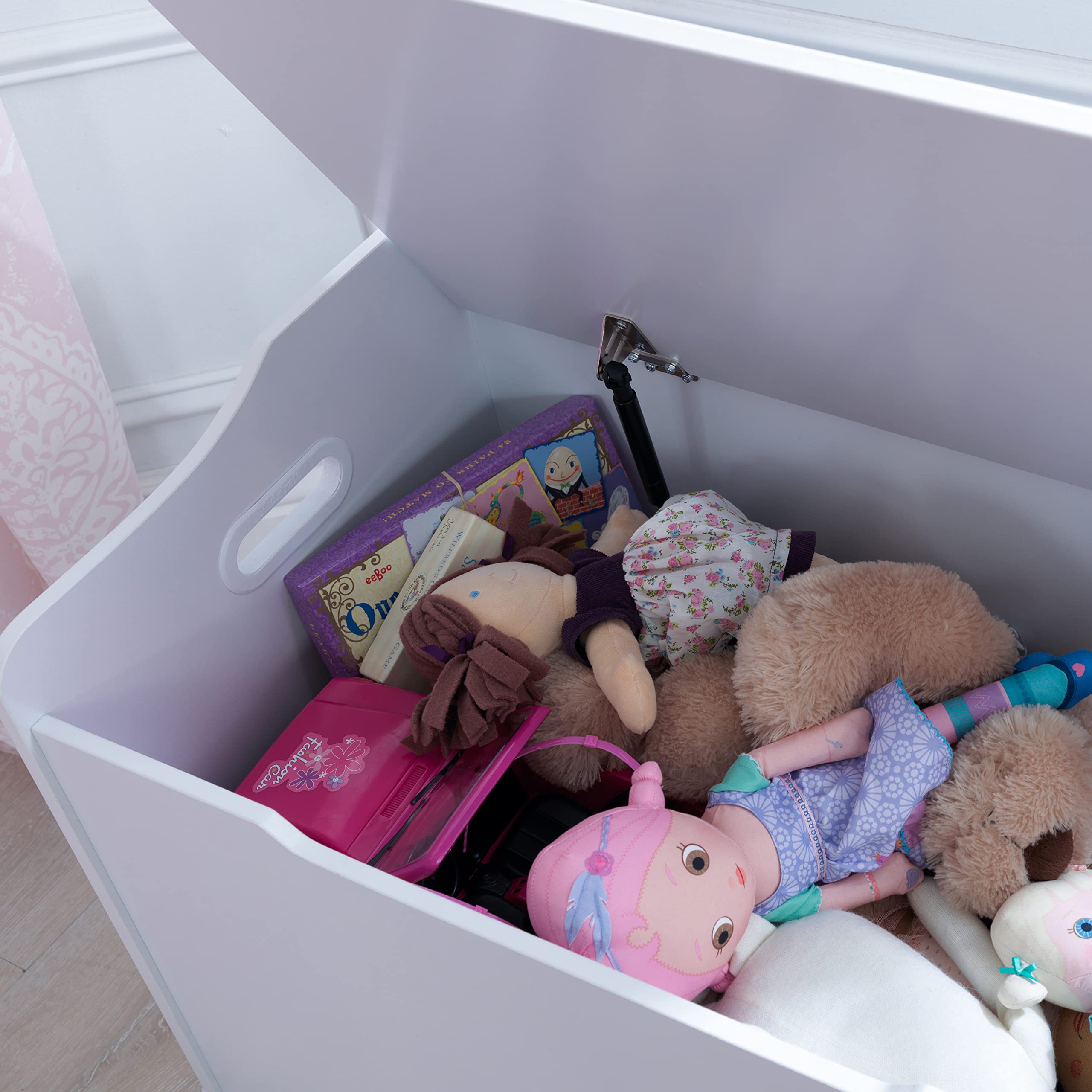 Foto 5 pulgar | Caja/banco Para Juguetes Kidkraft Austin Wooden White Age 3+ Con Tapa - Venta Internacional.