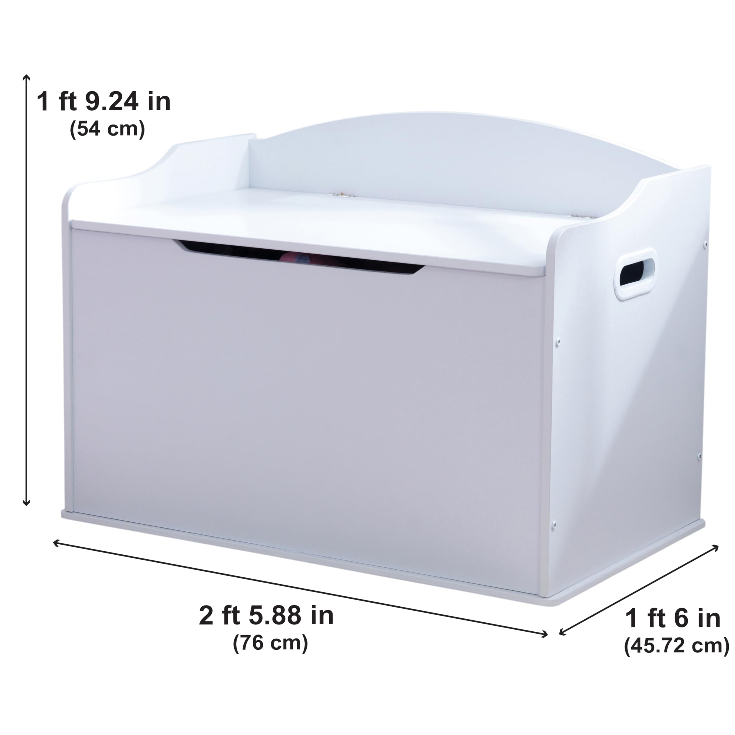 Foto 7 pulgar | Caja/banco Para Juguetes Kidkraft Austin Wooden White Age 3+ Con Tapa - Venta Internacional.