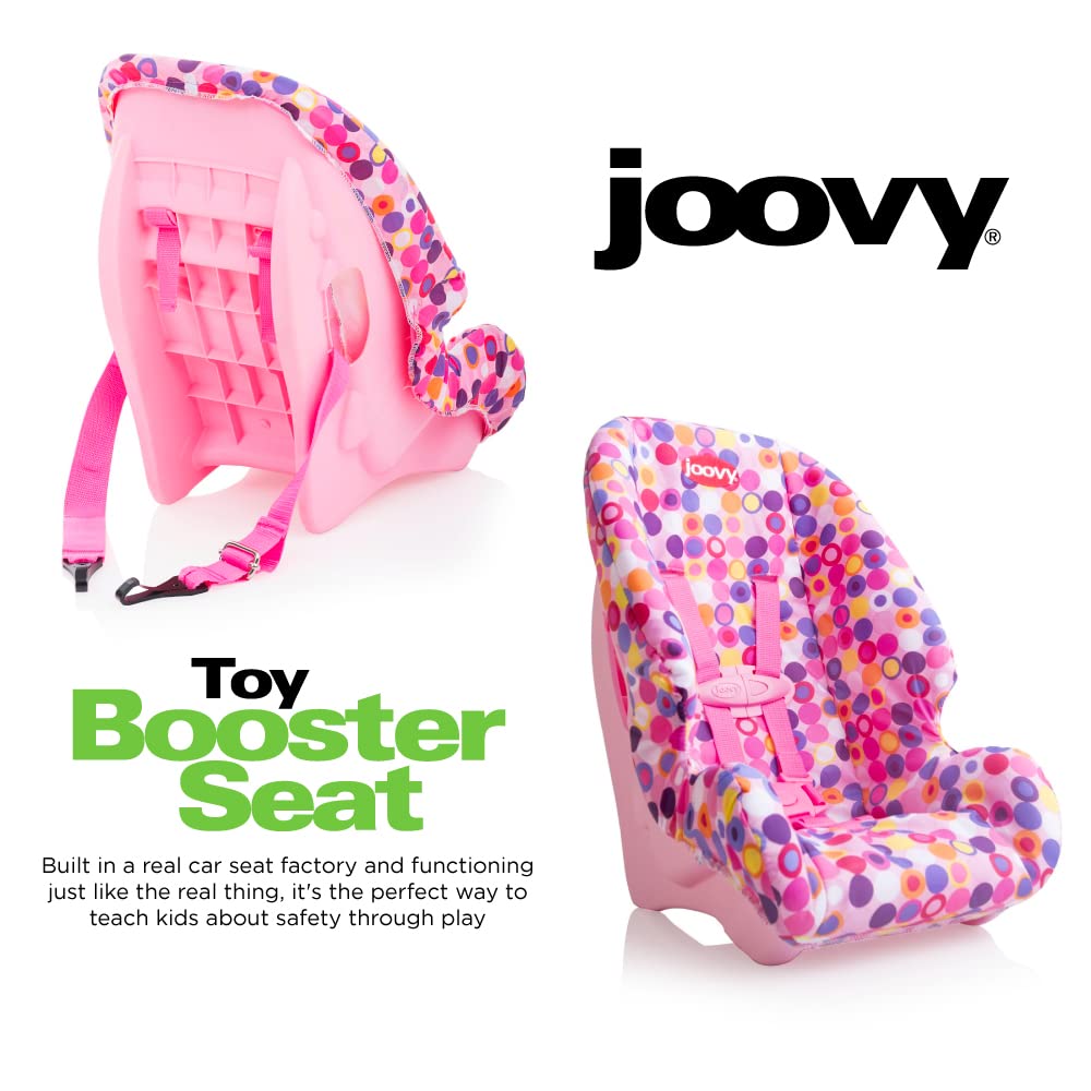 Foto 4 pulgar | Asiento Elevador de Juguete Y Asiento de Coche Funcional para Muñecas Joovy Pink - Venta Internacional