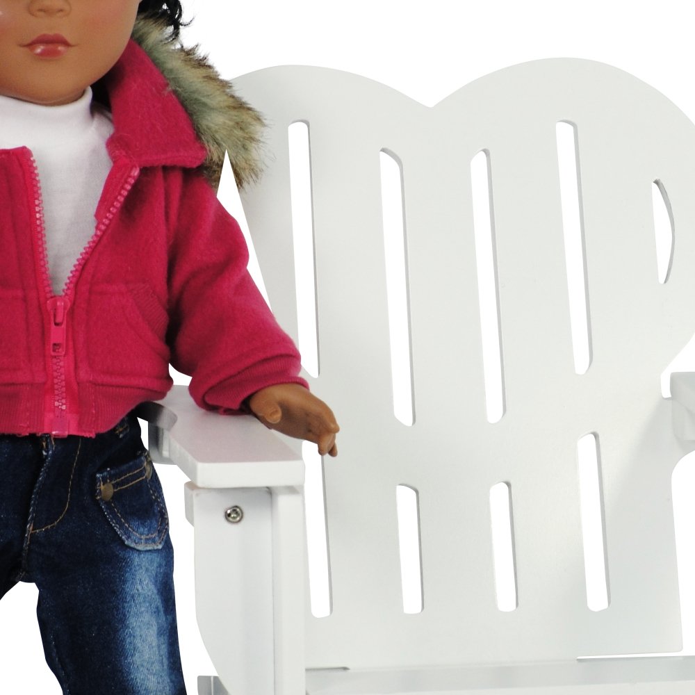 Foto 4 | Mecedora para Muñecas Emily Rose 18 Doll - Venta Internacional