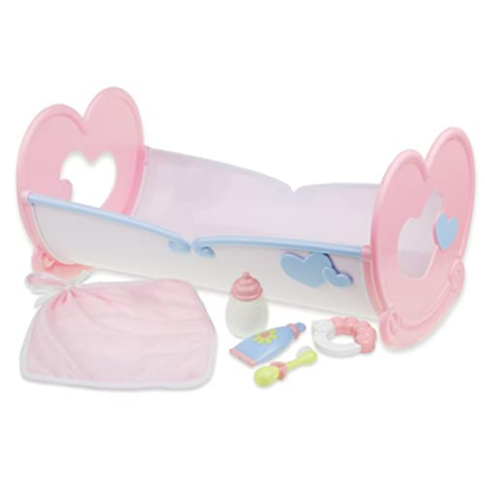 Foto 2 pulgar | Cuna Mecedora de Juguete JC Toys Rosa - Venta Internacional