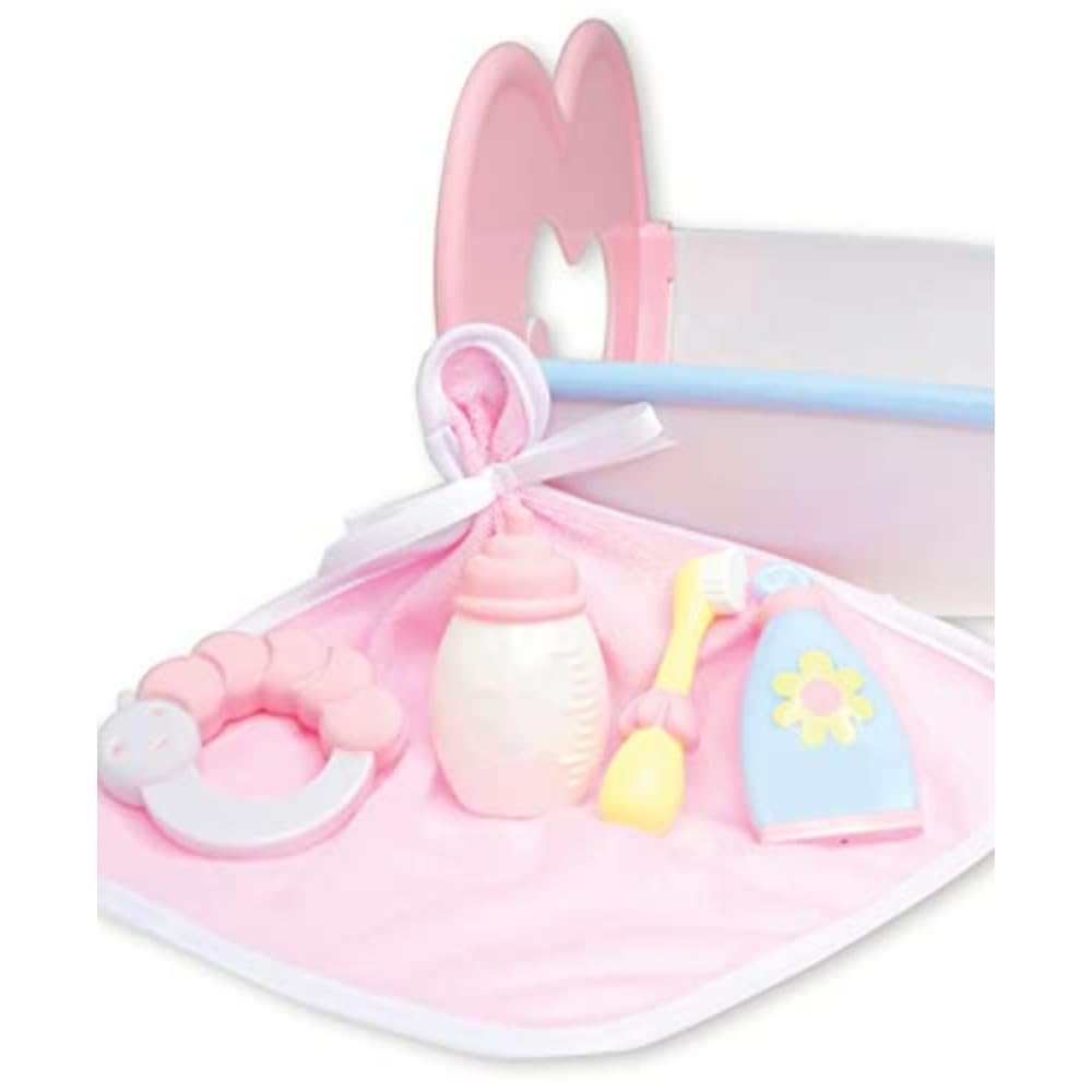 Foto 6 pulgar | Cuna Mecedora de Juguete JC Toys Rosa - Venta Internacional