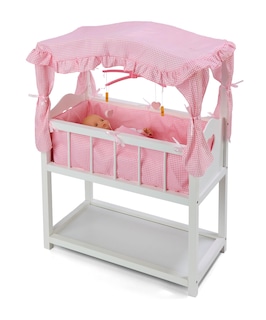 Foto 5 | Cesta Tipo Tejón Para Cama De Muñecas Con Espacio De Almacenamiento De 45 A 55 Cm Con Acceso. - Venta Internacional.