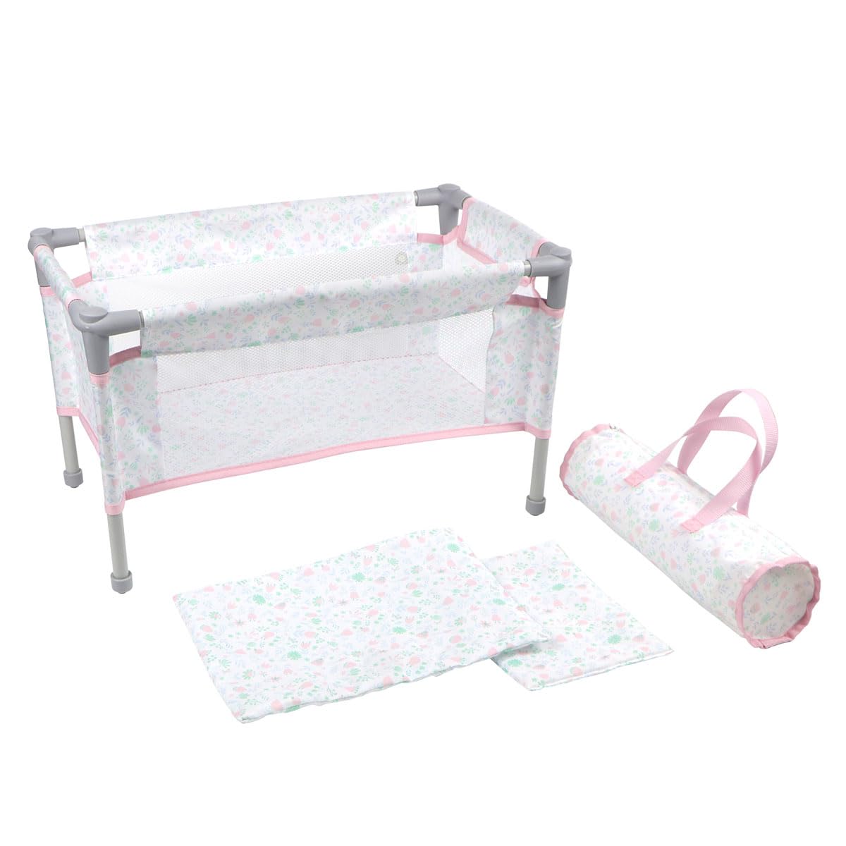 Foto 2 pulgar | Cuna Plegable De Viaje Playpen Jc Toys Berenguer Boutique Pink - Venta Internacional.