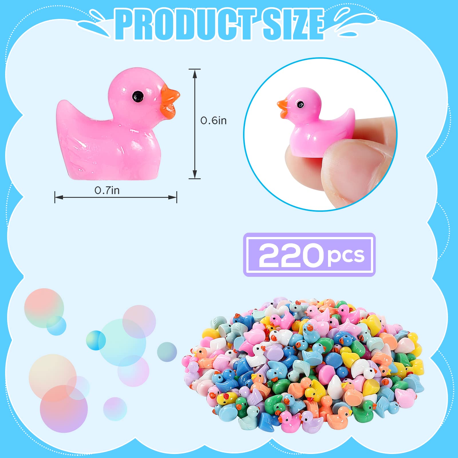 Foto 3 pulgar | Figuras de Pato Louhua Mini Ducks 220 Unidades- Venta Internacional