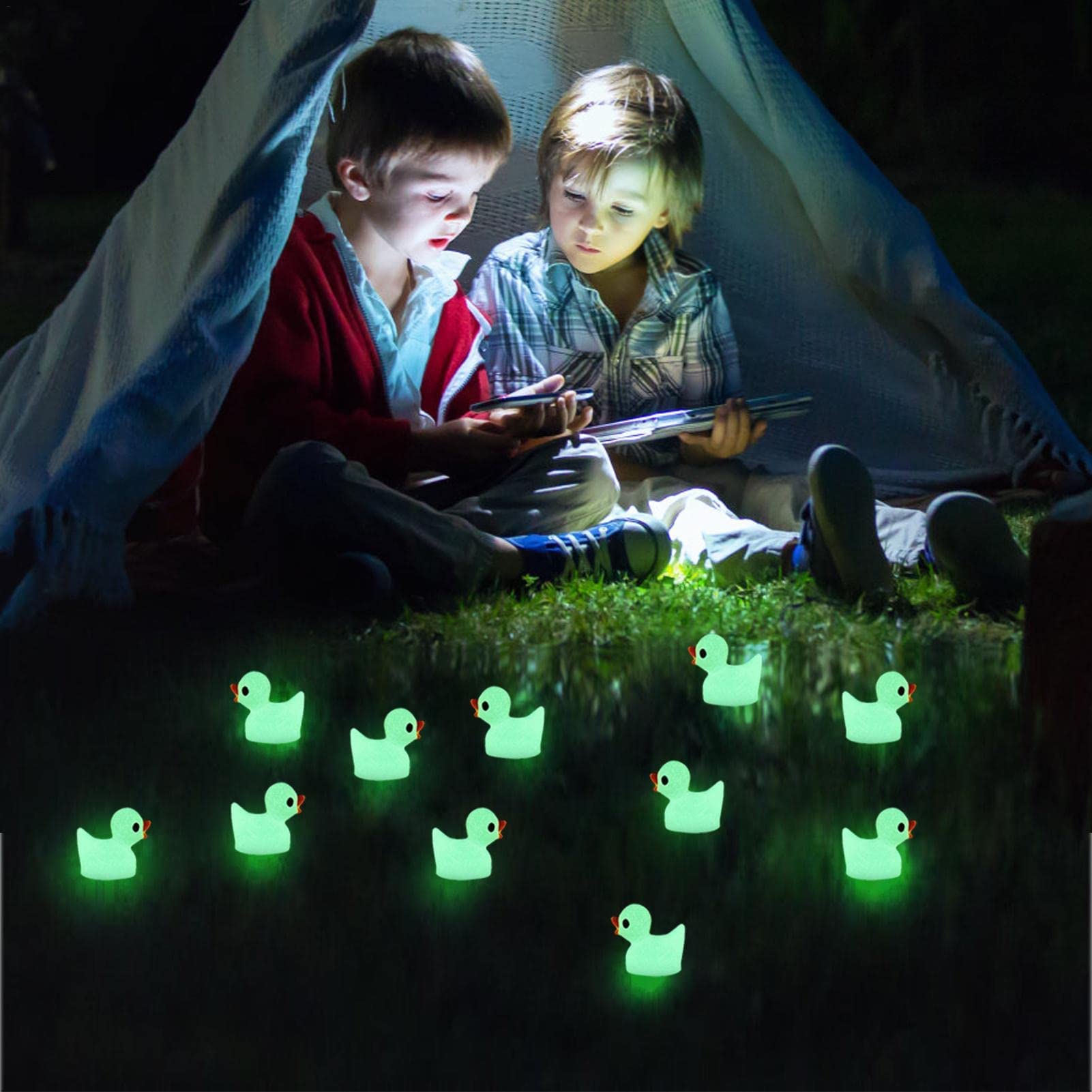 Foto 5 pulgar | Minipatos Luminosos De Resina Para Decoración De Casas De Muñecas De Jardín - Venta Internacional.