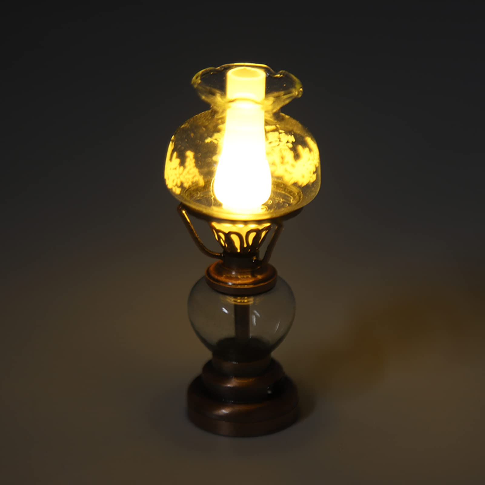 Foto 4 | Lámpara Tipo Candelabro Dollhouse Dilwe, Pantalla De Cristal En Miniatura - Venta Internacional.