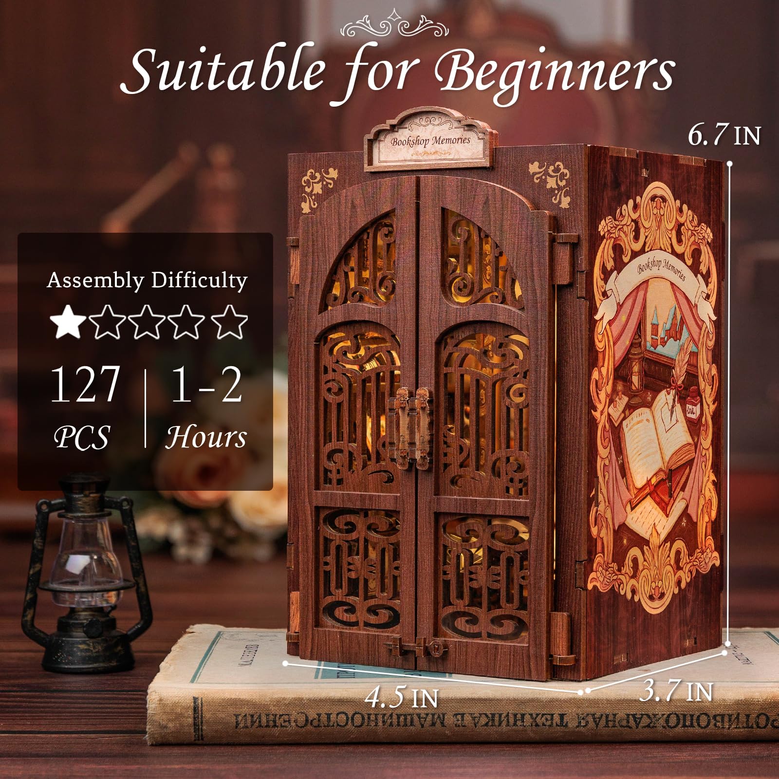 Foto 4 | Kit De Casa En Miniatura Cutebee De Bricolaje Para Adultos Y Adolescentes - Venta Internacional.