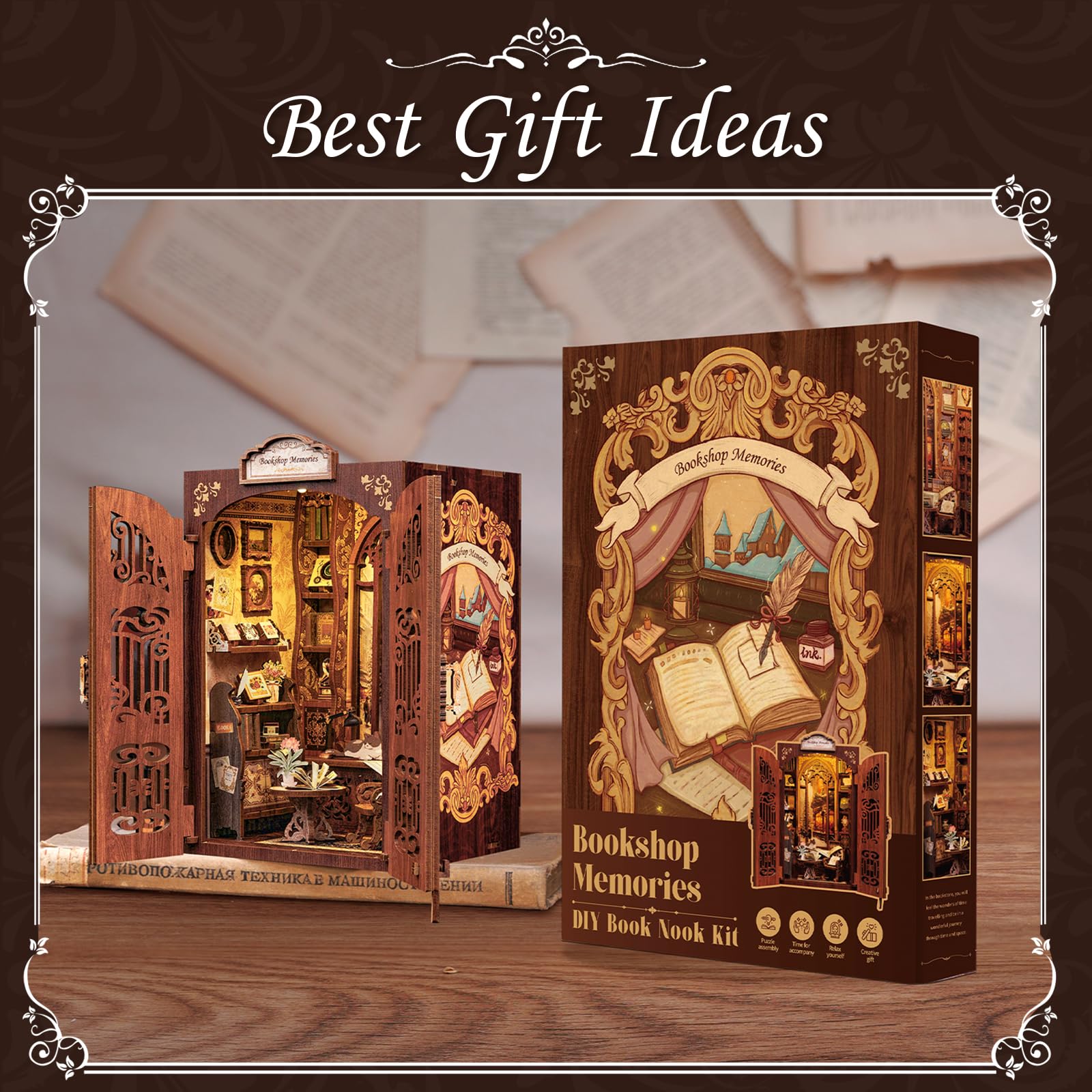 Foto 7 | Kit De Casa En Miniatura Cutebee De Bricolaje Para Adultos Y Adolescentes - Venta Internacional.