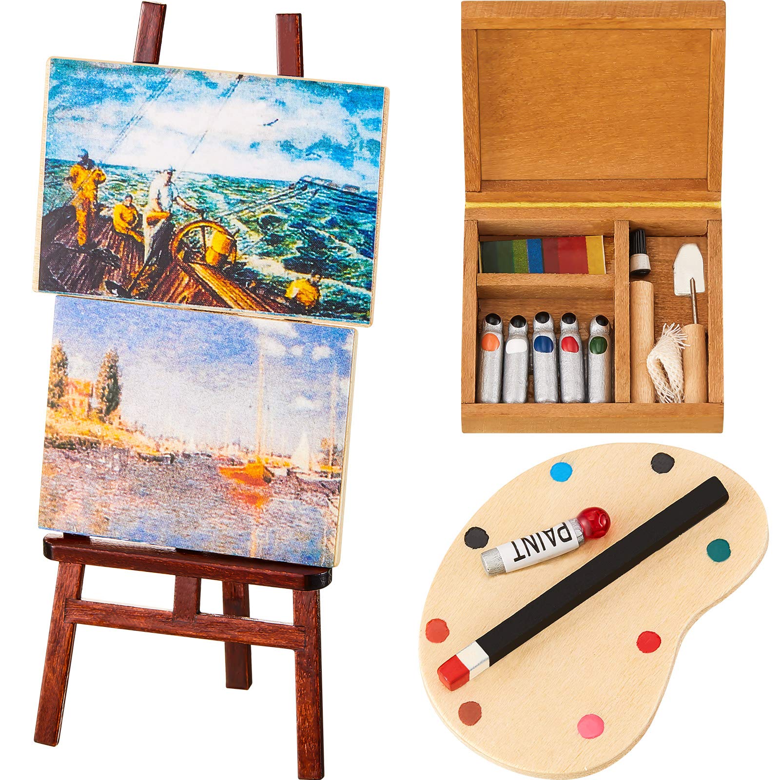 Set De Accesorios Para Pintar Casas De Muñecas En Miniatura Skylety - Venta Internacional.