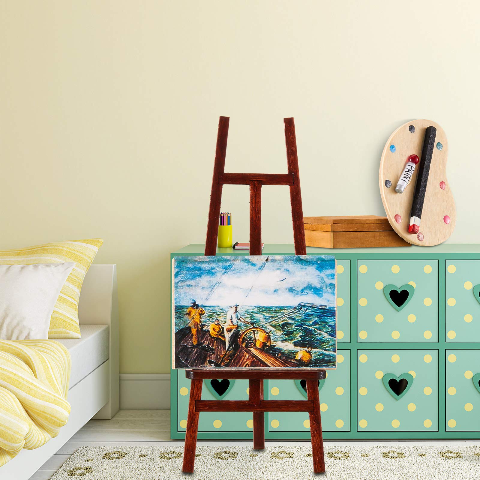 Foto 7 | Set De Accesorios Para Pintar Casas De Muñecas En Miniatura Skylety - Venta Internacional.