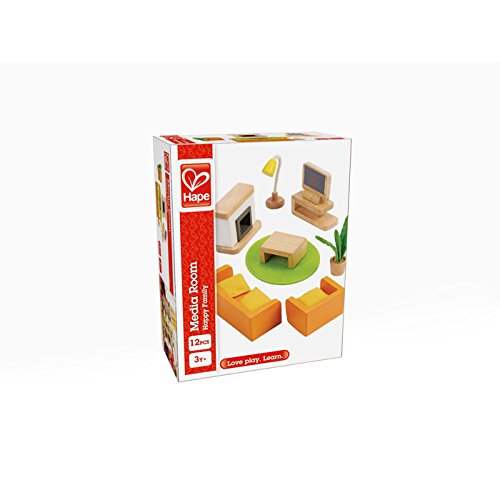 Foto 3 pulgar | Juego De Muebles Para Habitación Multimedia Con Forma De Casa De Muñecas Para Niños - Venta Internacional.