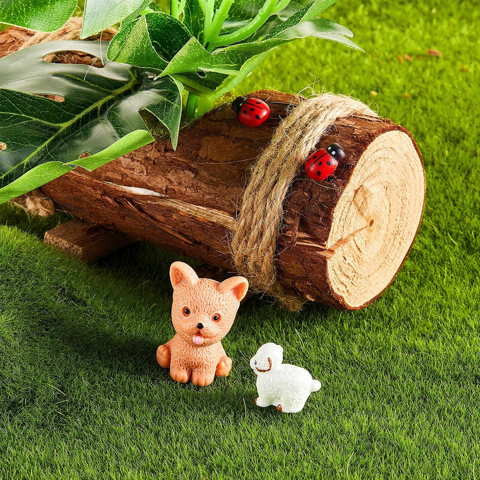 Foto 4 pulgar | Figuras De Animales En Miniatura De Resina Skylety, 100 Unidades, Para Bricolaje - Venta Internacional.