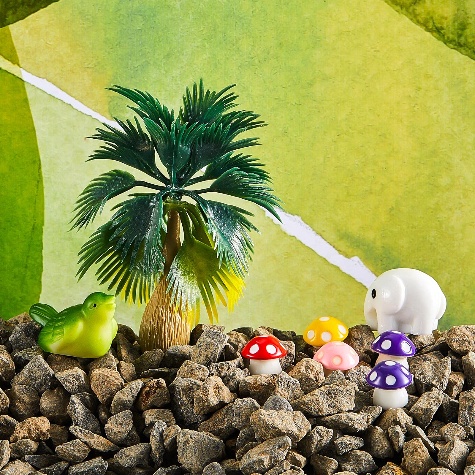 Foto 5 | Figuras De Animales En Miniatura De Resina Skylety, 100 Unidades, Para Bricolaje - Venta Internacional.