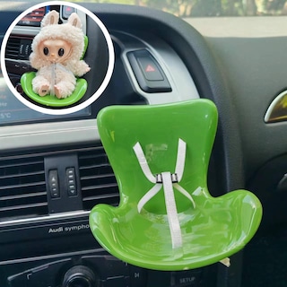 Foto 6 | Asiento De Seguridad Para Muñecas Labubu, Color Verde, Para Muñecas De 10 A 17 Cm - Venta Internacional.
