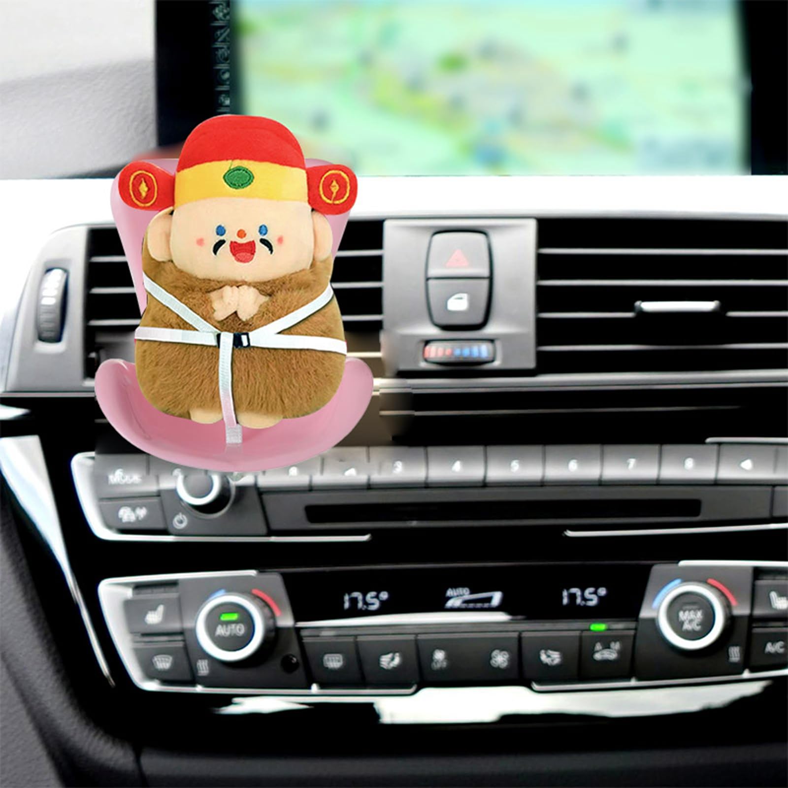 Foto 2 | Asiento De Coche Labubu, Accesorio Decorativo Para Coche, Plástico Rosa - Venta Internacional.