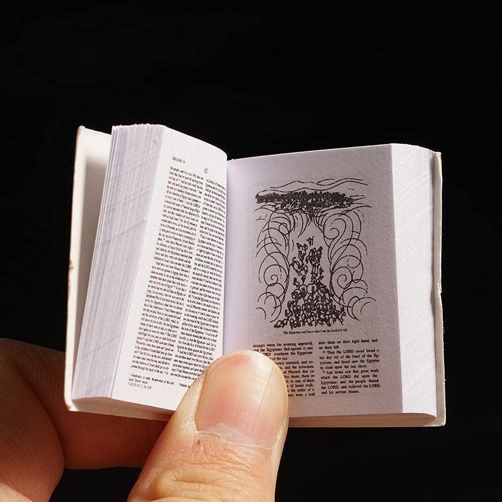 Foto 2 | Minilibro Tsugar Mini Bible Pocket 1/12 Dollhouse - Venta Internacional.