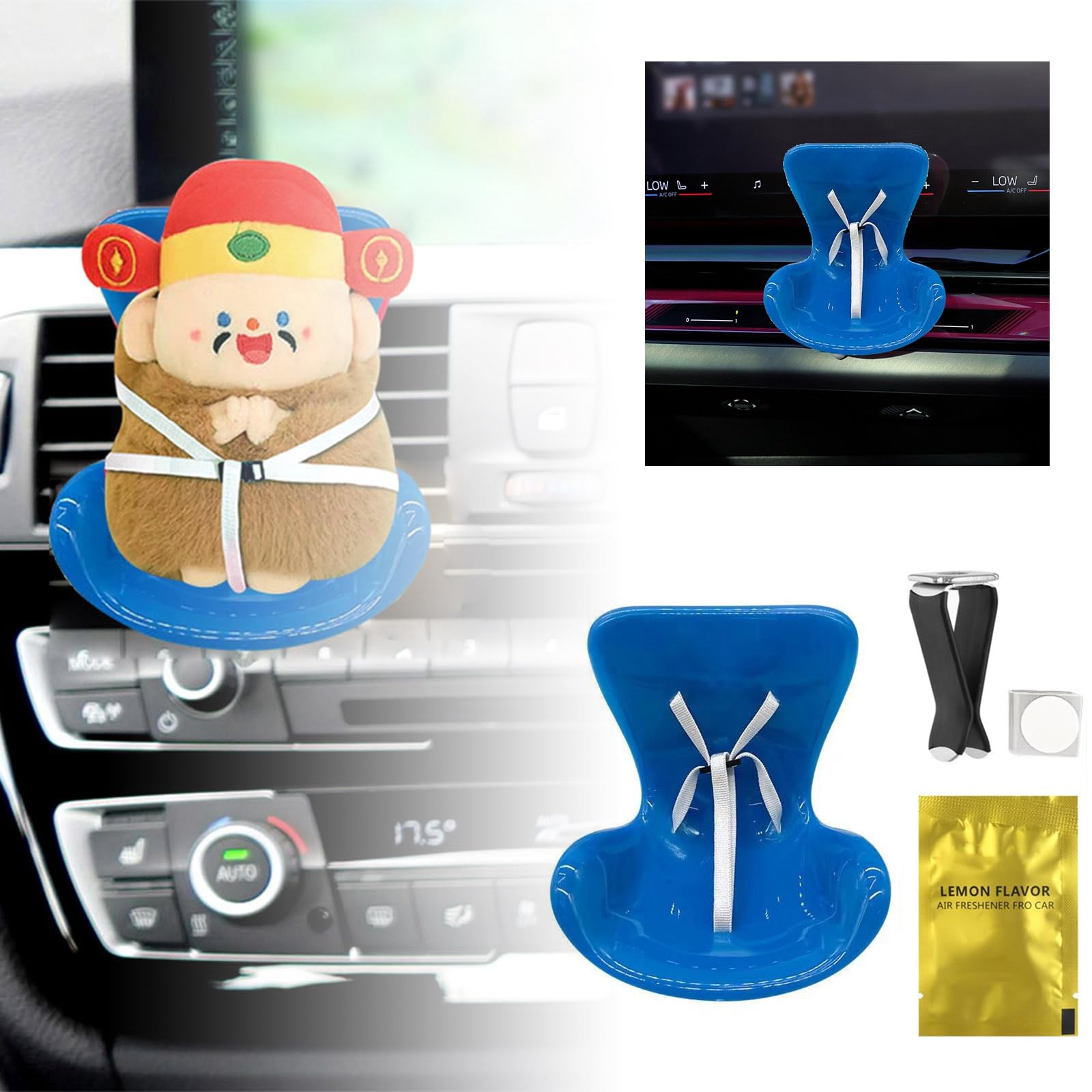 Foto 5 pulgar | Asiento para Coche de Labubu Azul - Venta Internacional