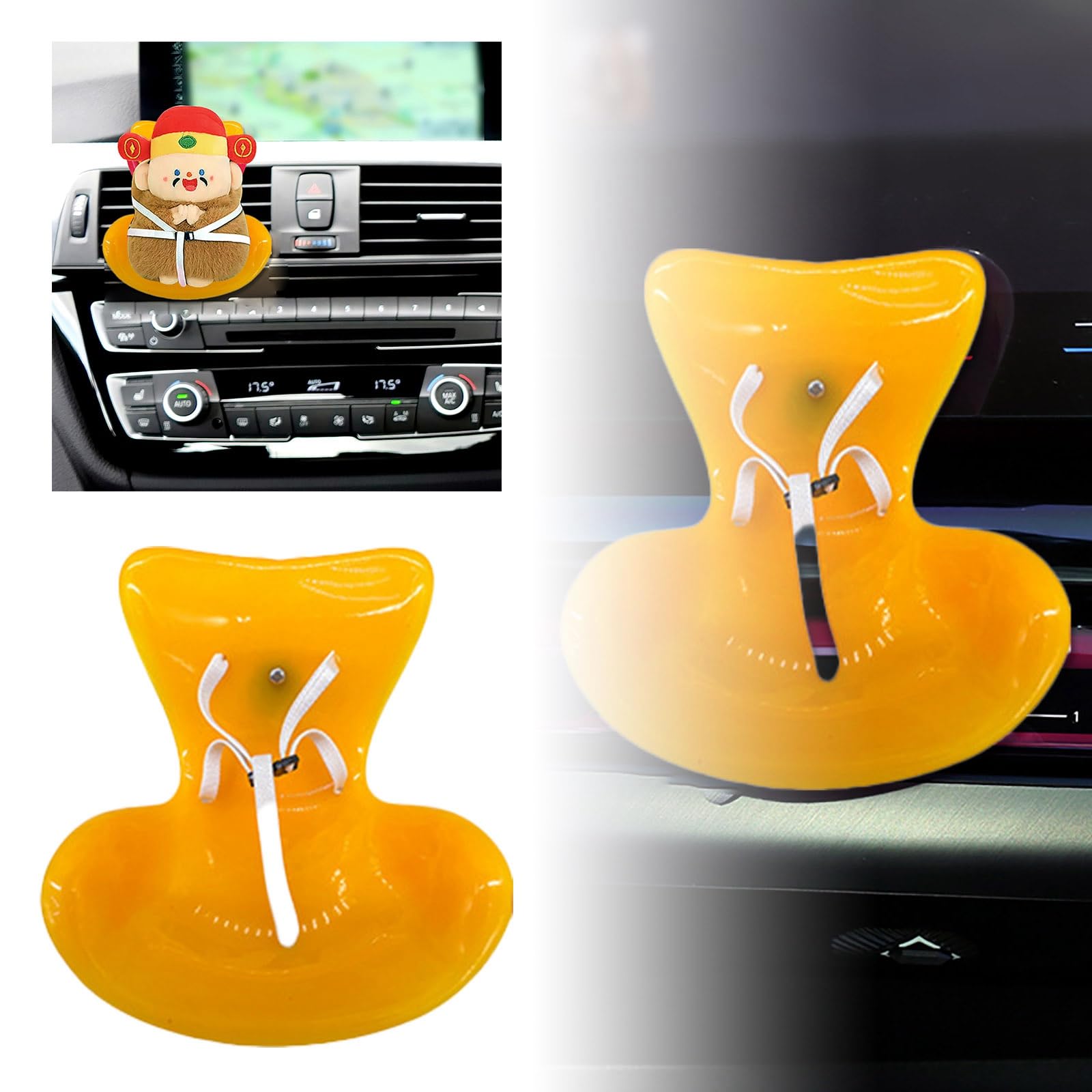 Foto 5 pulgar | Asiento para Coche de Labubu Amarillo - Venta Internacional