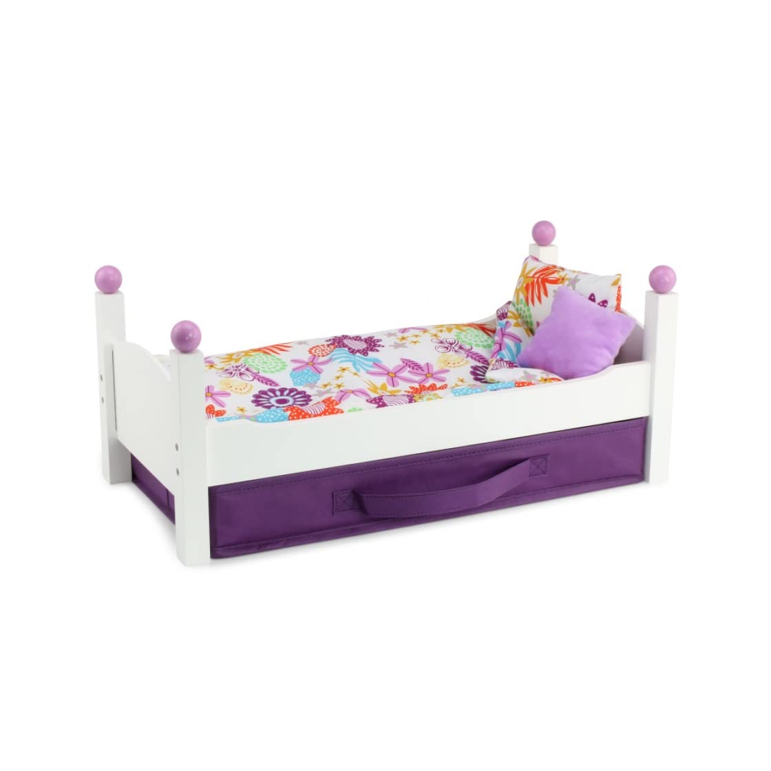 Foto 2 pulgar | Mueble De Cama Para Muñecas Emily Rose Individual Apilable De 18 Pulgadas - Venta Internacional.