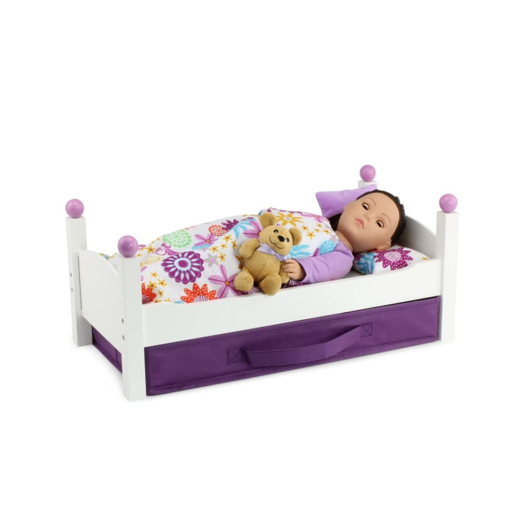 Foto 7 pulgar | Mueble De Cama Para Muñecas Emily Rose Individual Apilable De 18 Pulgadas - Venta Internacional.