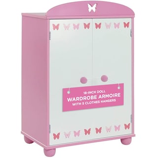 Foto 1 | Armario De Madera Emily Rose Doll De 18 Pulgadas Con Perchas De Furniture - Venta Internacional.
