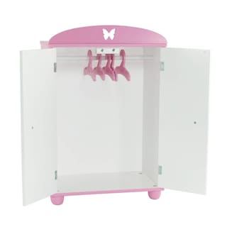 Foto 4 | Armario De Madera Emily Rose Doll De 18 Pulgadas Con Perchas De Furniture - Venta Internacional.