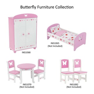 Foto 7 | Armario De Madera Emily Rose Doll De 18 Pulgadas Con Perchas De Furniture - Venta Internacional.