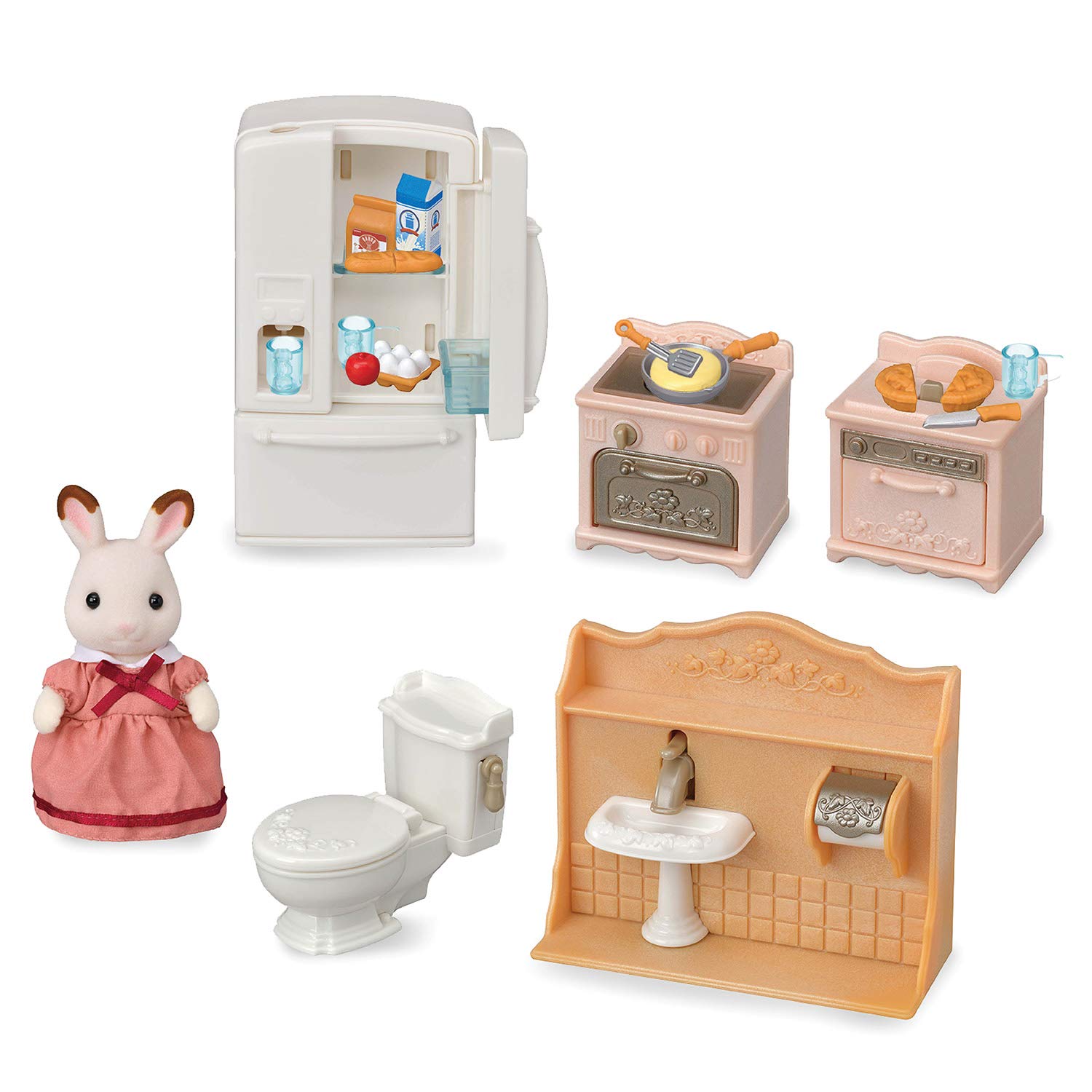 Foto 1 | Juego De Muebles Toy Dollhouse Calico Critters Playful Starter - Venta Internacional.