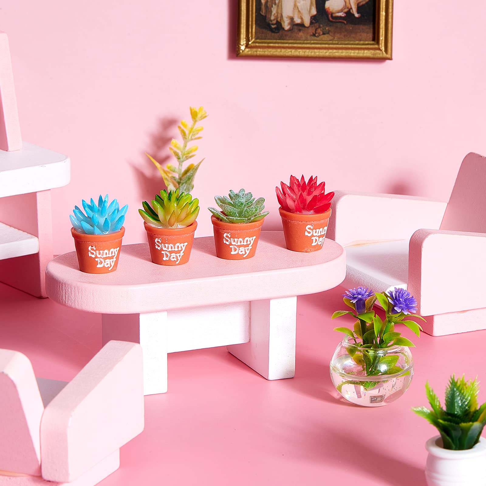 Foto 7 | Casa De Muñecas En Miniatura Skylety, 14 Unidades, Para Casa De Muñecas - Venta Internacional.