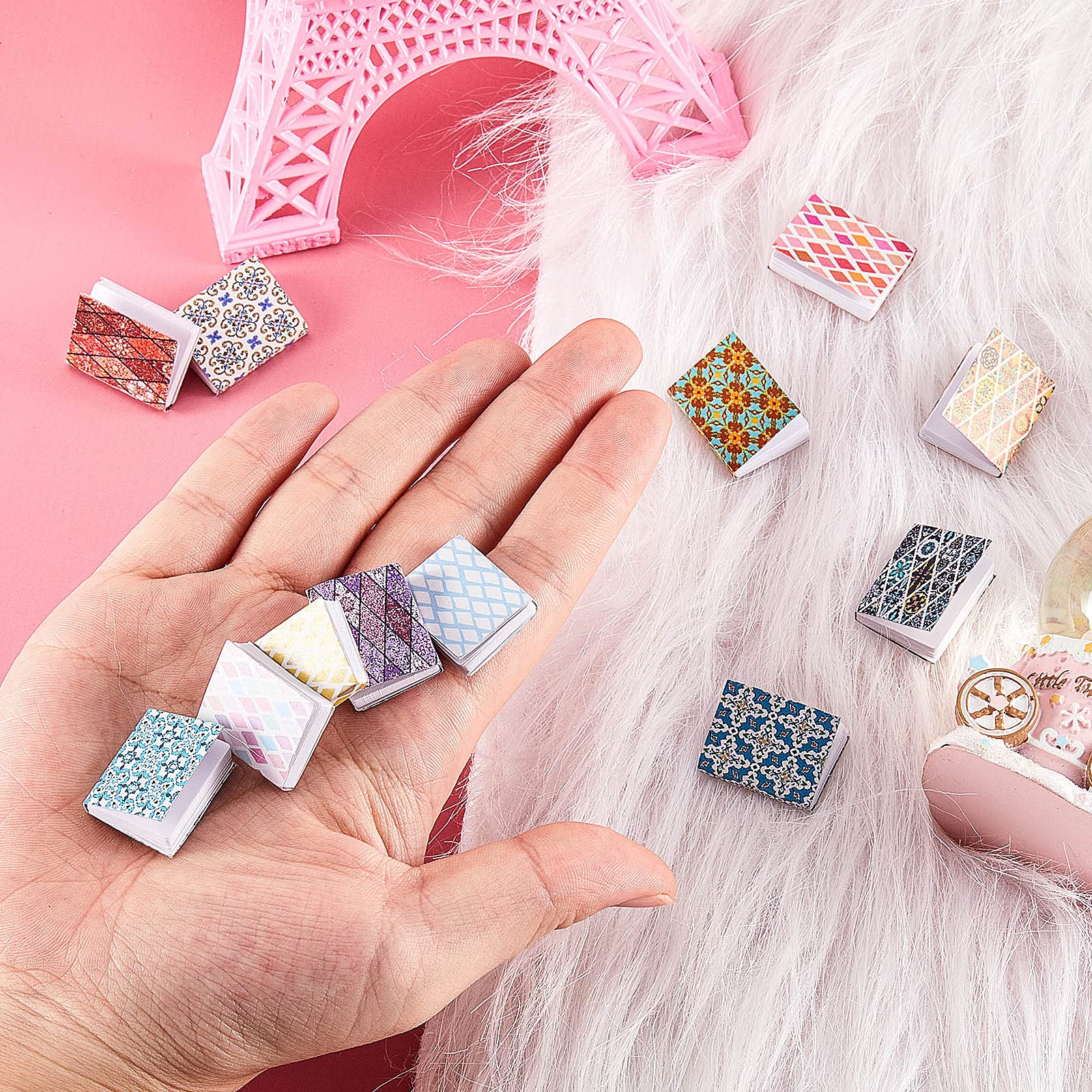 Foto 4 pulgar | Miniatures Dollhouse Books Skylety, 24 Piezas, Escala 1:12 - Venta Internacional.