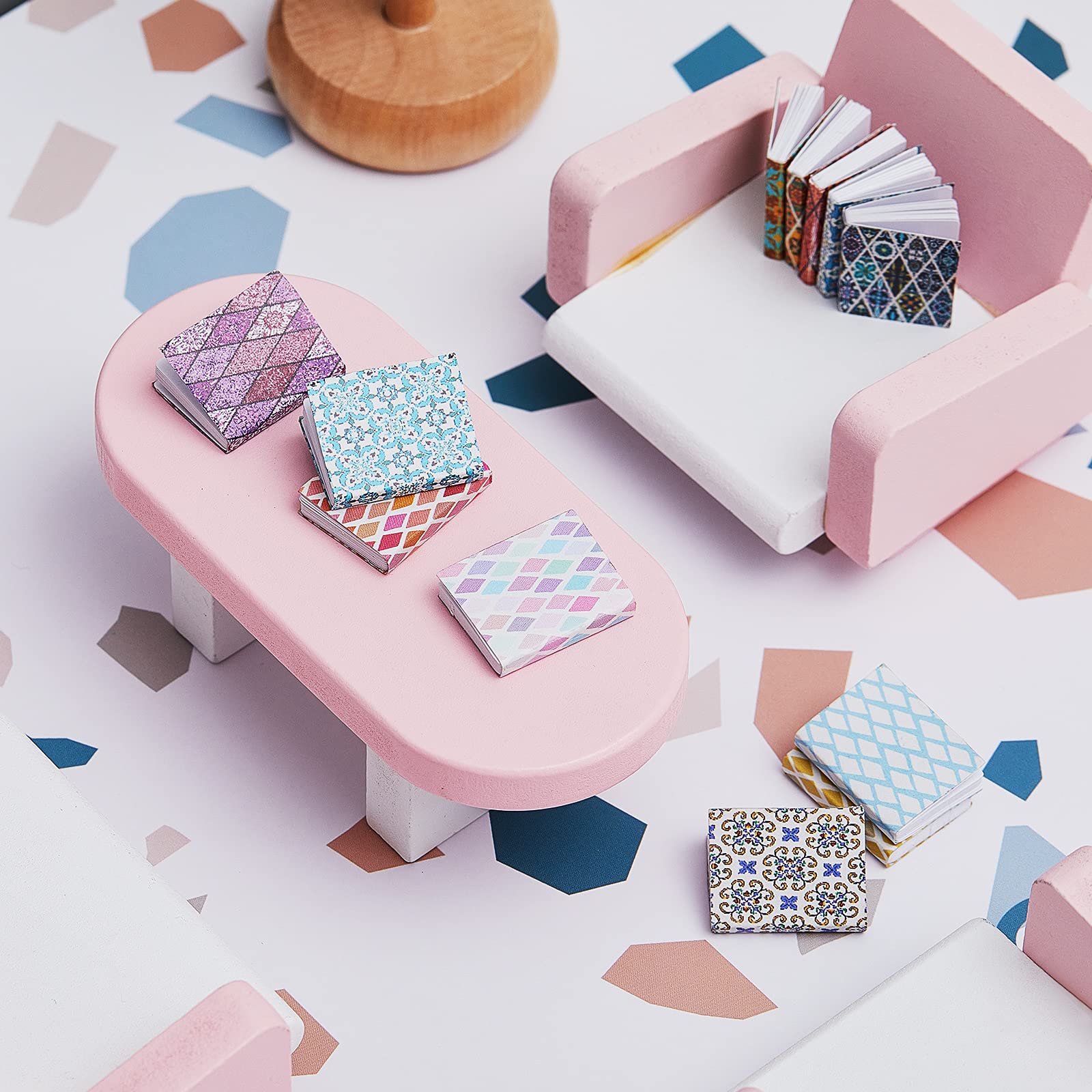 Foto 6 pulgar | Miniatures Dollhouse Books Skylety, 24 Piezas, Escala 1:12 - Venta Internacional.